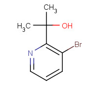 1240594-87-9 2-(3-bromopyridin-2-yl)propan-2-ol chemical structure