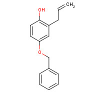 194981-61-8 4-phenylmethoxy-2-prop-2-enylphenol chemical structure