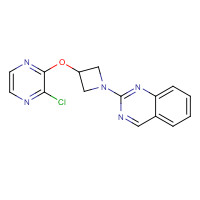 1350607-54-3 2-[3-(3-chloropyrazin-2-yl)oxyazetidin-1-yl]quinazoline chemical structure