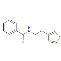 160445-19-2 N-(2-thiophen-3-ylethyl)benzamide chemical structure