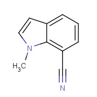 52951-14-1 1-methylindole-7-carbonitrile chemical structure