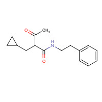 938180-75-7 2-(cyclopropylmethyl)-3-oxo-N-(2-phenylethyl)butanamide chemical structure