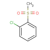 17482-05-2 1-chloro-2-methylsulfonylbenzene chemical structure
