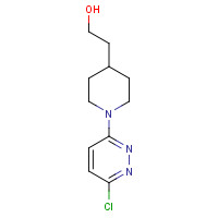 124438-73-9 2-[1-(6-chloropyridazin-3-yl)piperidin-4-yl]ethanol chemical structure