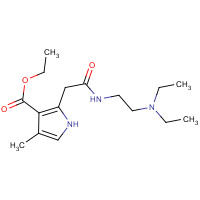 945381-58-8 ethyl 2-[2-[2-(diethylamino)ethylamino]-2-oxoethyl]-4-methyl-1H-pyrrole-3-carboxylate chemical structure
