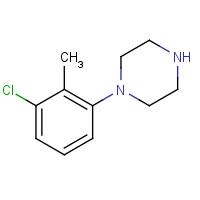 54711-70-5 1-(3-chloro-2-methylphenyl)piperazine chemical structure