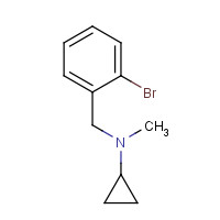 1247180-19-3 N-[(2-bromophenyl)methyl]-N-methylcyclopropanamine chemical structure