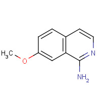42398-75-4 7-methoxyisoquinolin-1-amine chemical structure