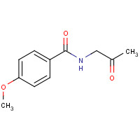 1016572-15-8 4-methoxy-N-(2-oxopropyl)benzamide chemical structure