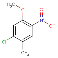 100777-46-6 1-chloro-5-methoxy-2-methyl-4-nitrobenzene chemical structure