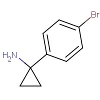 345965-54-0 1-(4-bromophenyl)cyclopropan-1-amine chemical structure