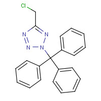 160998-59-4 5-(chloromethyl)-2-trityltetrazole chemical structure