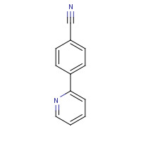 32111-34-5 4-pyridin-2-ylbenzonitrile chemical structure