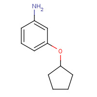 653604-38-7 3-cyclopentyloxyaniline chemical structure