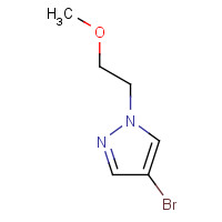 847818-49-9 4-bromo-1-(2-methoxyethyl)pyrazole chemical structure