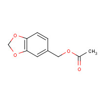 326-61-4 1,3-benzodioxol-5-ylmethyl acetate chemical structure