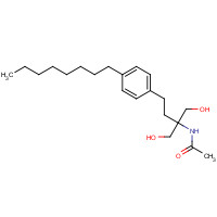 249289-10-9 N-[1-hydroxy-2-(hydroxymethyl)-4-(4-octylphenyl)butan-2-yl]acetamide chemical structure