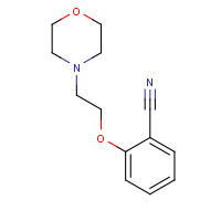 540753-12-6 2-(2-morpholin-4-ylethoxy)benzonitrile chemical structure