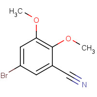 164670-73-9 5-bromo-2,3-dimethoxybenzonitrile chemical structure