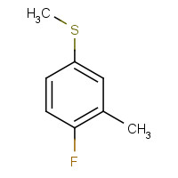 252555-29-6 1-fluoro-2-methyl-4-methylsulfanylbenzene chemical structure