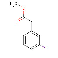 502649-73-2 methyl 2-(3-iodophenyl)acetate chemical structure