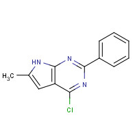 251947-09-8 4-chloro-6-methyl-2-phenyl-7H-pyrrolo[2,3-d]pyrimidine chemical structure