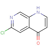 1214241-98-1 6-chloro-1H-1,7-naphthyridin-4-one chemical structure