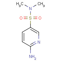 627836-23-1 6-amino-N,N-dimethylpyridine-3-sulfonamide chemical structure