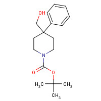 158144-85-5 tert-butyl 4-(hydroxymethyl)-4-phenylpiperidine-1-carboxylate chemical structure
