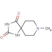 52094-69-6 8-methyl-1,3,8-triazaspiro[4.5]decane-2,4-dione chemical structure