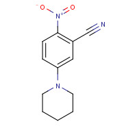 13514-94-8 2-nitro-5-piperidin-1-ylbenzonitrile chemical structure