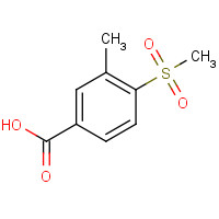 1186663-65-9 3-methyl-4-methylsulfonylbenzoic acid chemical structure