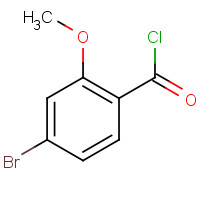 5213-16-1 4-bromo-2-methoxybenzoyl chloride chemical structure