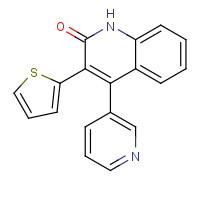 1263051-30-4 4-pyridin-3-yl-3-thiophen-2-yl-1H-quinolin-2-one chemical structure
