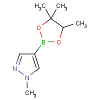 1263180-39-7 1-methyl-4-(4,4,5-trimethyl-1,3,2-dioxaborolan-2-yl)pyrazole chemical structure