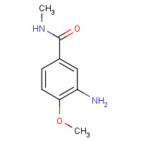 878160-14-6 3-amino-4-methoxy-N-methylbenzamide chemical structure