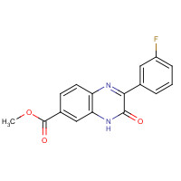 1383701-18-5 methyl 2-(3-fluorophenyl)-3-oxo-4H-quinoxaline-6-carboxylate chemical structure