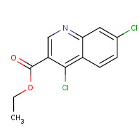 19499-19-5 ethyl 4,7-dichloroquinoline-3-carboxylate chemical structure