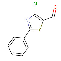 108263-77-0 4-chloro-2-phenyl-1,3-thiazole-5-carbaldehyde chemical structure