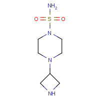 178312-21-5 4-(azetidin-3-yl)piperazine-1-sulfonamide chemical structure