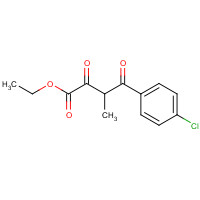 169544-41-6 ethyl 4-(4-chlorophenyl)-3-methyl-2,4-dioxobutanoate chemical structure