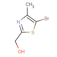 1173897-87-4 (5-bromo-4-methyl-1,3-thiazol-2-yl)methanol chemical structure