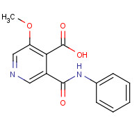 1087659-19-5 3-methoxy-5-(phenylcarbamoyl)pyridine-4-carboxylic acid chemical structure