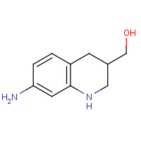 545395-08-2 (7-amino-1,2,3,4-tetrahydroquinolin-3-yl)methanol chemical structure