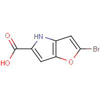 332099-11-3 2-bromo-4H-furo[3,2-b]pyrrole-5-carboxylic acid chemical structure