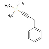 31683-47-3 trimethyl(3-phenylprop-1-ynyl)silane chemical structure