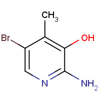 164723-32-4 2-amino-5-bromo-4-methylpyridin-3-ol chemical structure