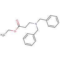 108898-31-3 ethyl 3-(dibenzylamino)propanoate chemical structure
