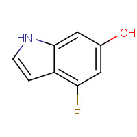 1227579-58-9 4-fluoro-1H-indol-6-ol chemical structure