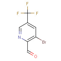 1227601-42-4 3-bromo-5-(trifluoromethyl)pyridine-2-carbaldehyde chemical structure